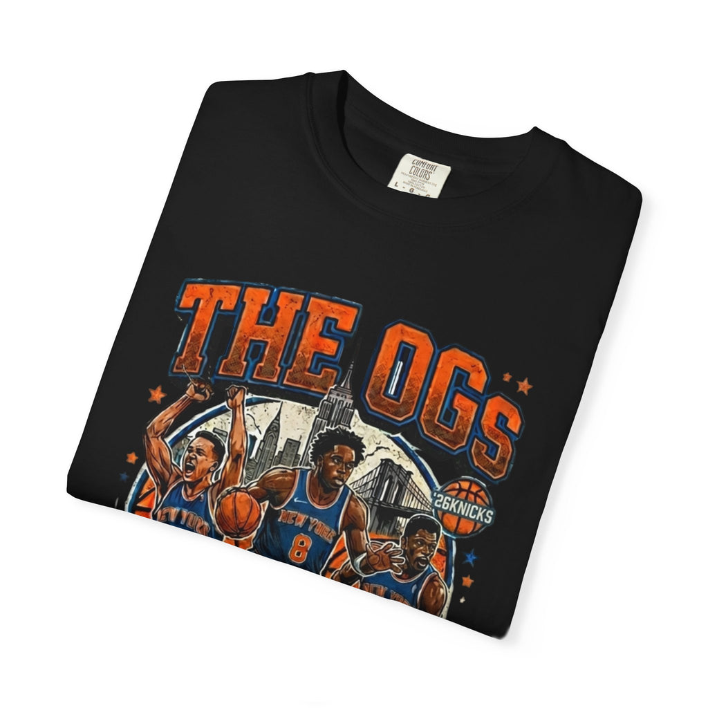 T-Shirt — "The OGs" Vintage Knicks Basketball Graphic Tee
