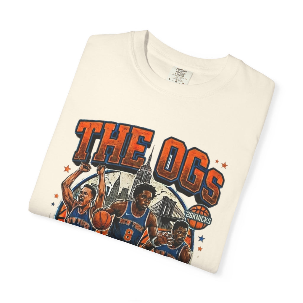 T-Shirt — "The OGs" Vintage Knicks Basketball Graphic Tee