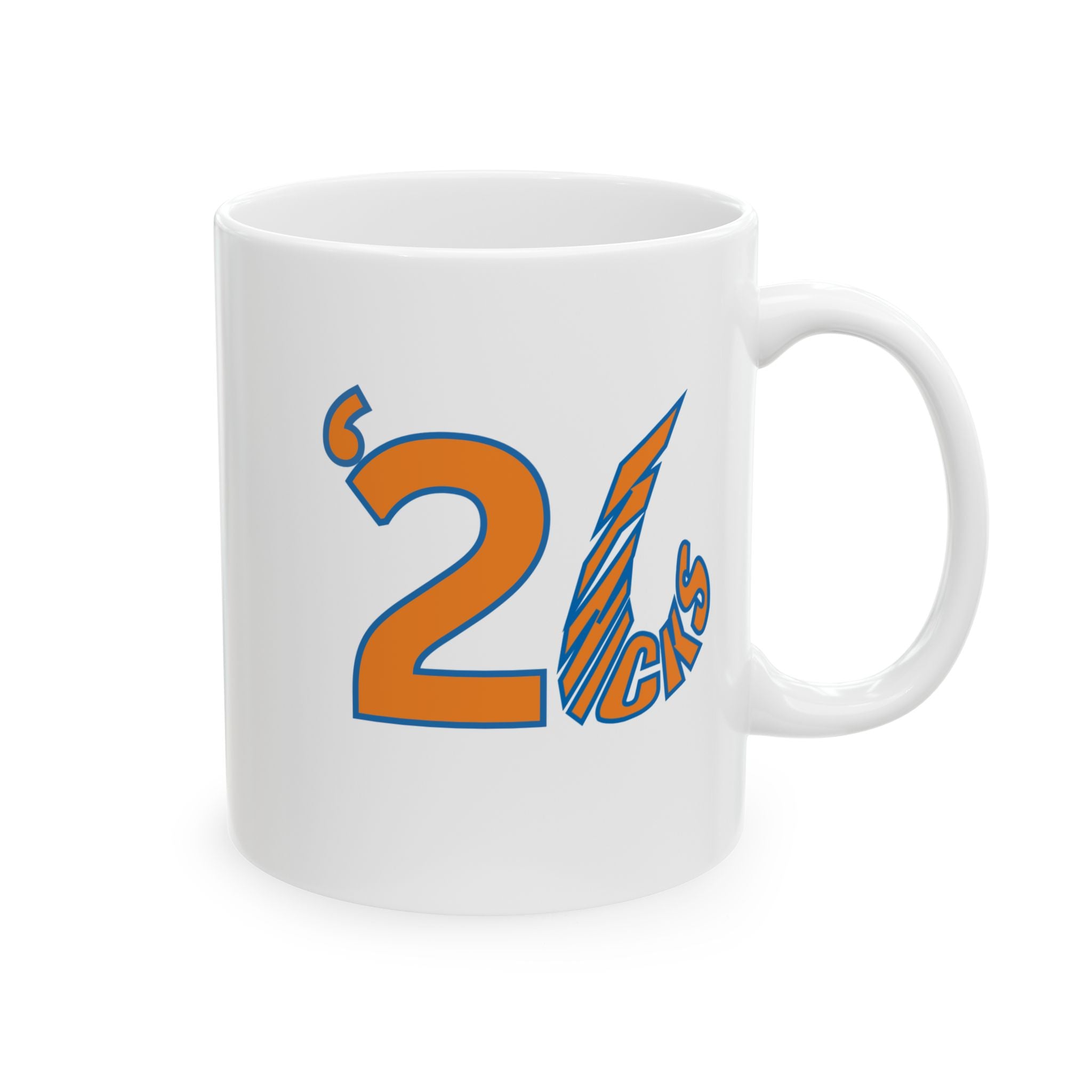New York Knicks 2-Time Fan Ceramic Mug (11oz & 15oz)