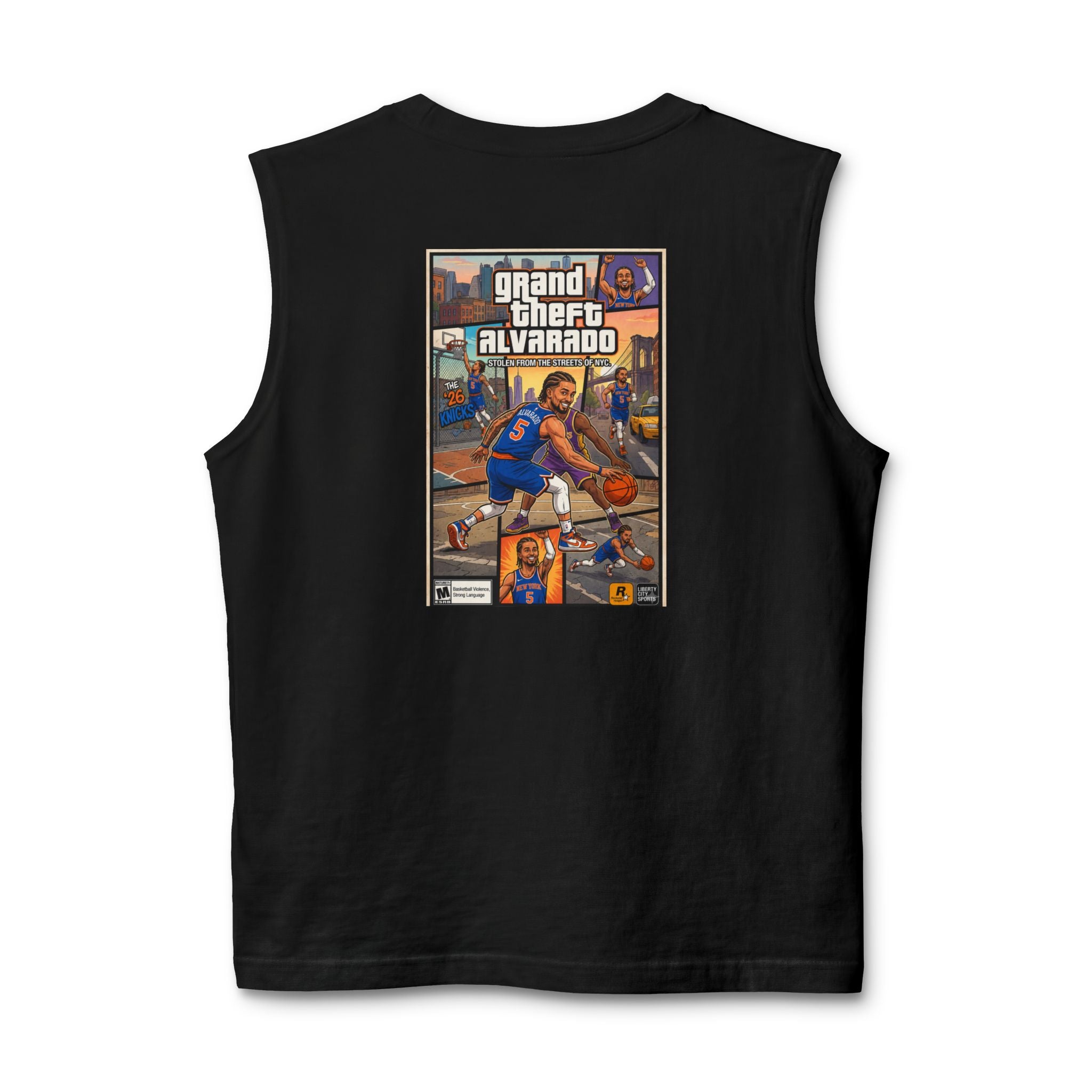 GTA Muscle Tank — 26KNICKS Graphic Tank Top