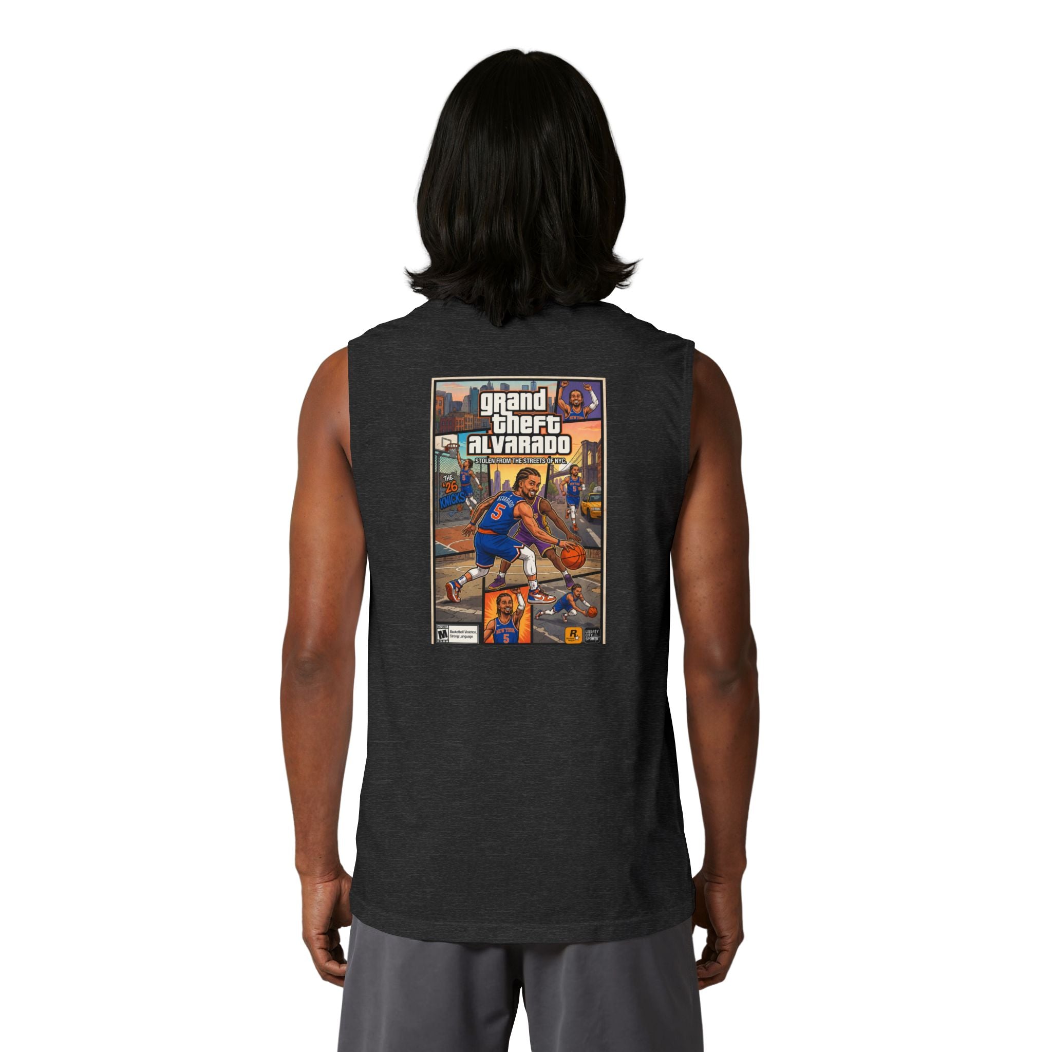 GTA Muscle Tank — 26KNICKS Graphic Tank Top